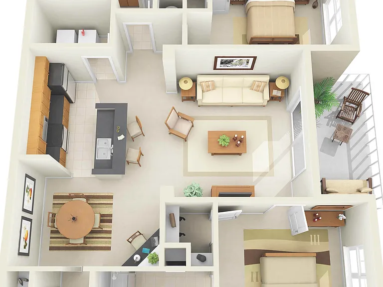 Floor plans are artist's rendering. All dimensions are approximate.