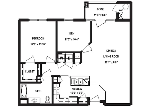 Floor plan Willow