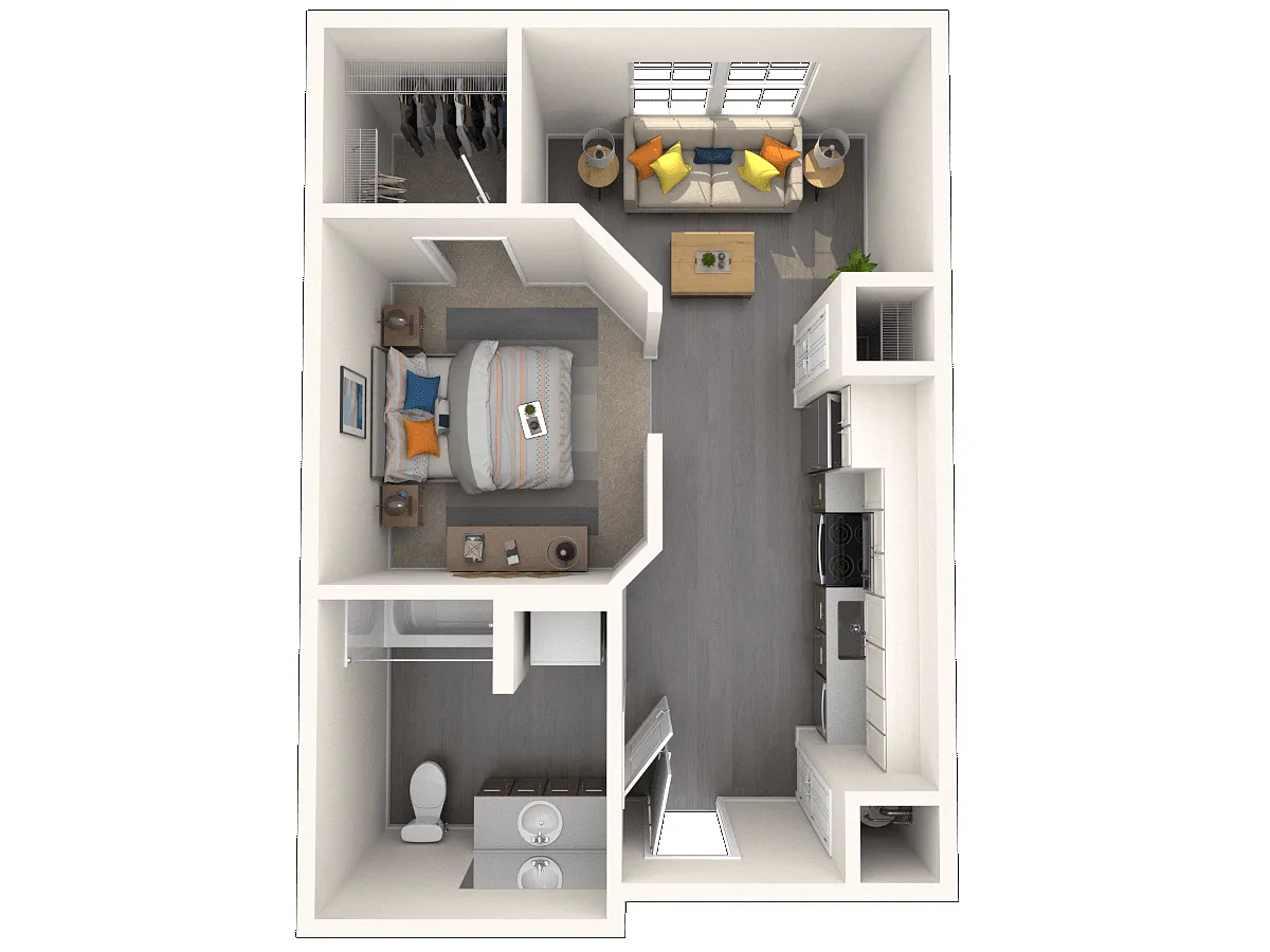 Floor plan S1 - Studio