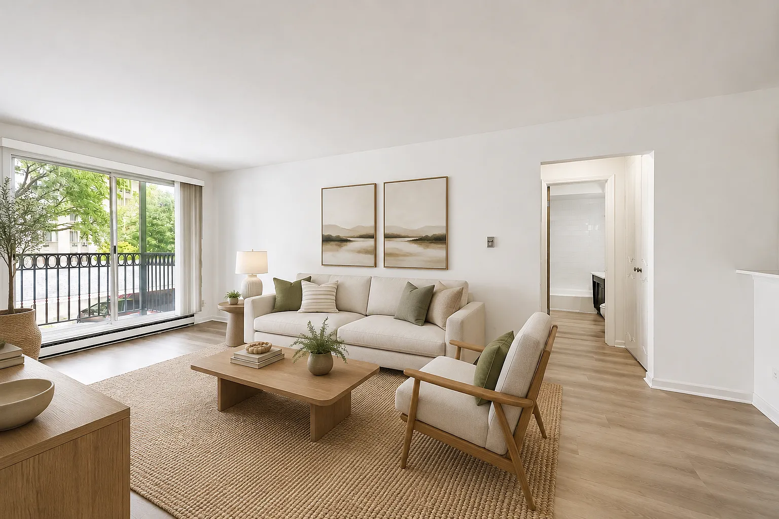 Spacious Rehabbed 1-Bedroom at The Vine | Private Balcony + Parking — Photo 2