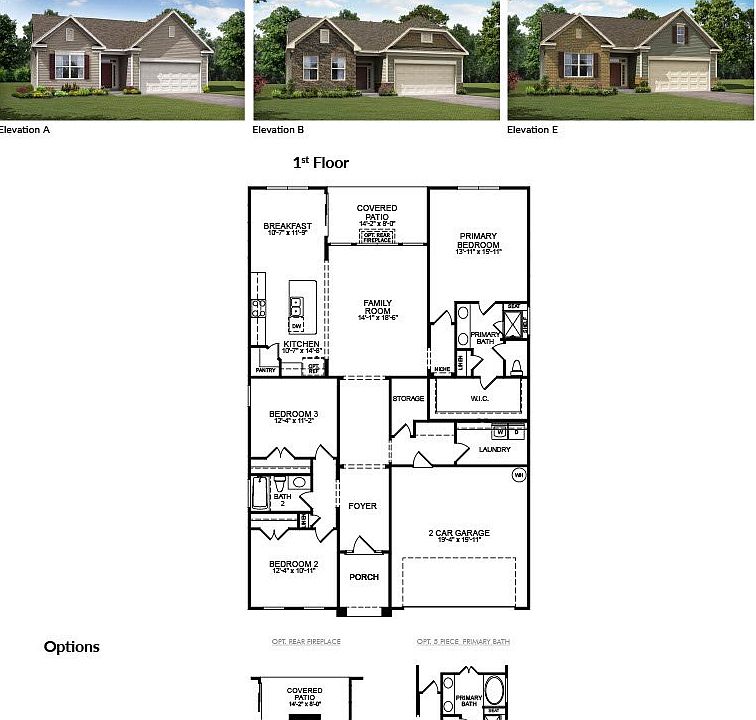 Avery Plan, Cottages at Piper Village, Trinity, NC 27370 Zillow