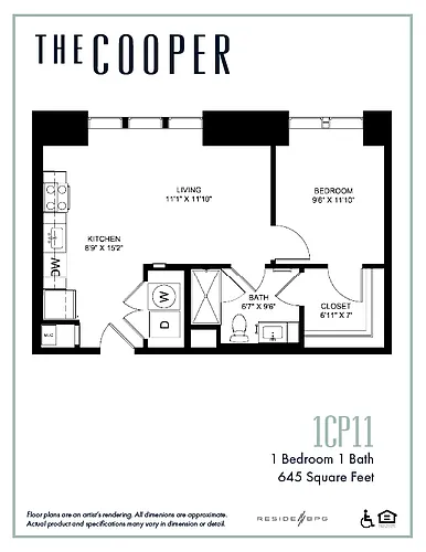 Floor plan 1C11