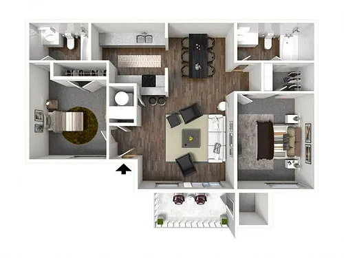 Floor plan Landmark