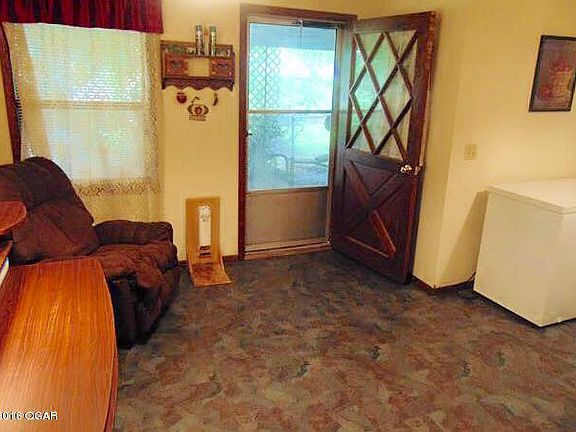 Back door from bonus room
