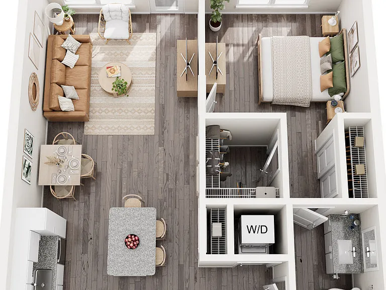 A2 floor plan Vue at the Ridge