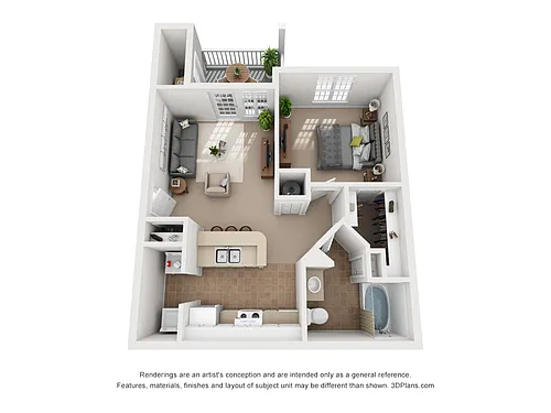 Floor plan The Berkley