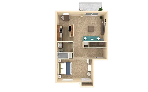 Floor plan The Cilantro
