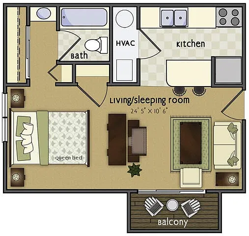 Floor plan Center