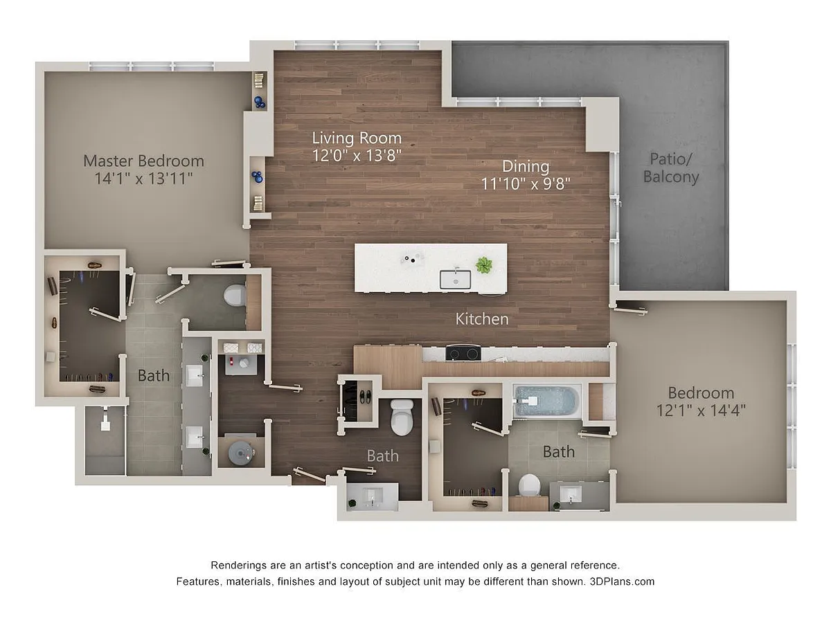 Floor plan B7