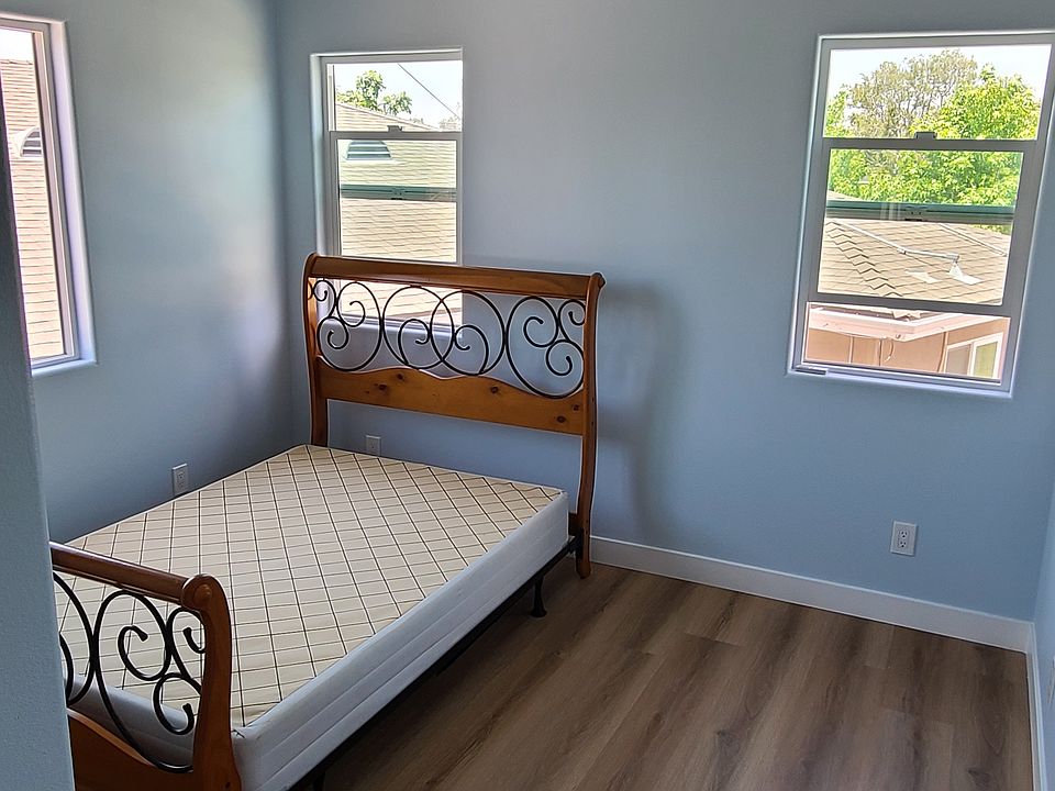First bedroom looking towards sunset views