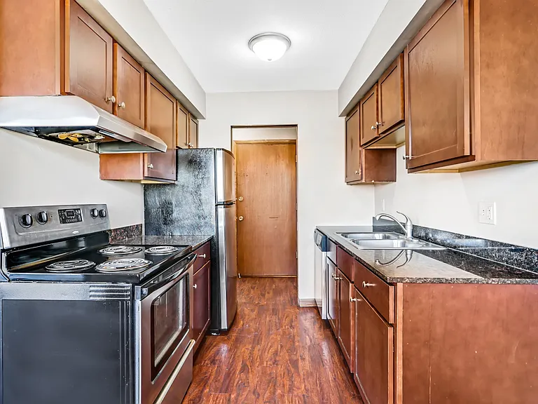 Updated kitchen with LVP flooring