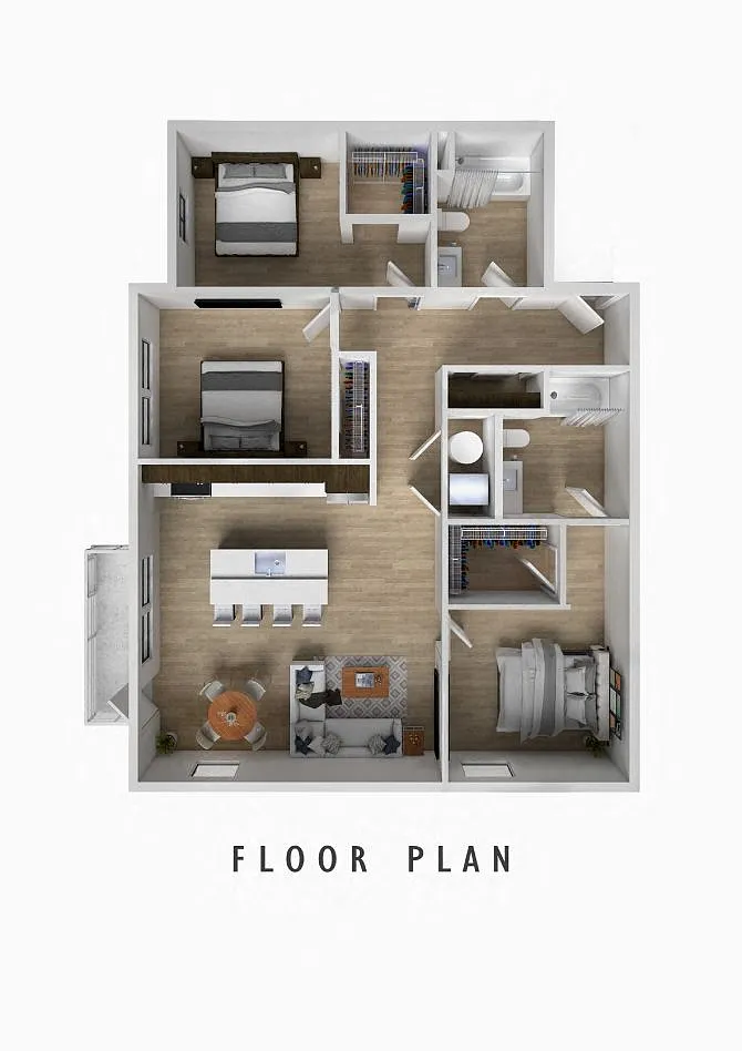 Floor plan Larson