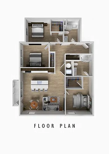 Floor plan Larson