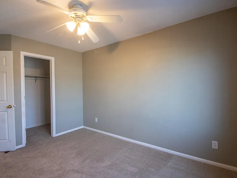Bedroom #3 with walk-in closet