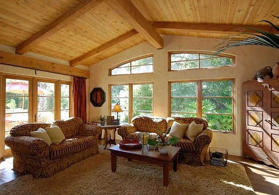 Living Room with Quality Upgrades