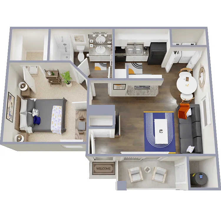 Floor plan El Pueblo