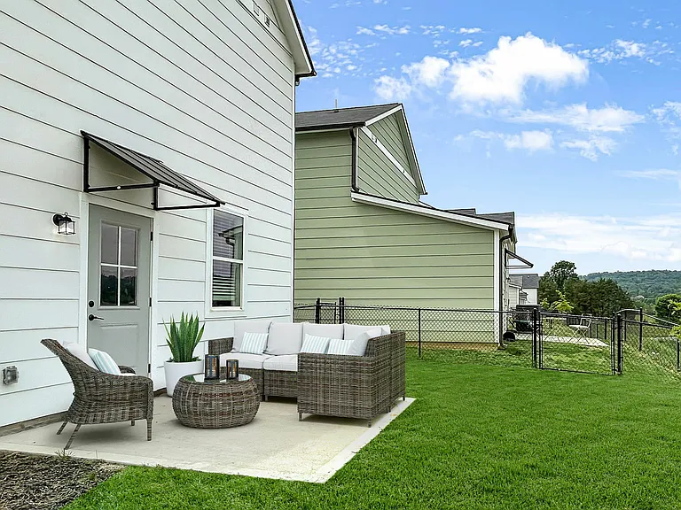 Fenced Backyard