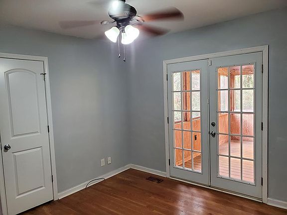 The is the office now filled with home office stuff. Open to discussing what sharing this space might look like.