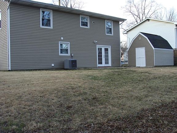 Back of house, storage building