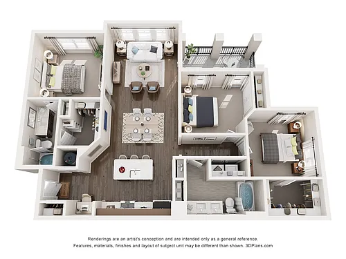 Floor plan Beresford