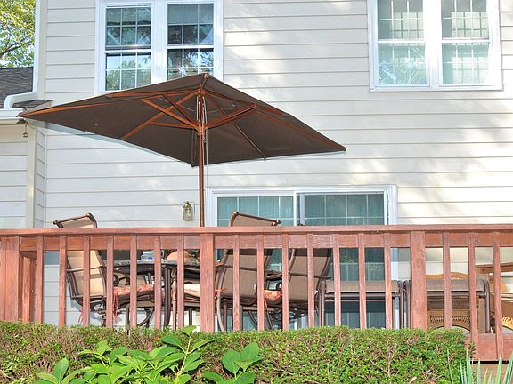 ample deck off family room