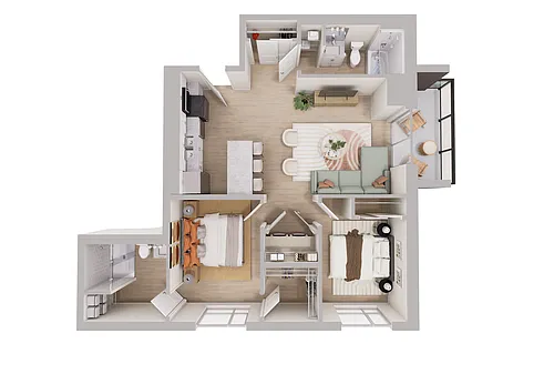 Floor plan 163A-106