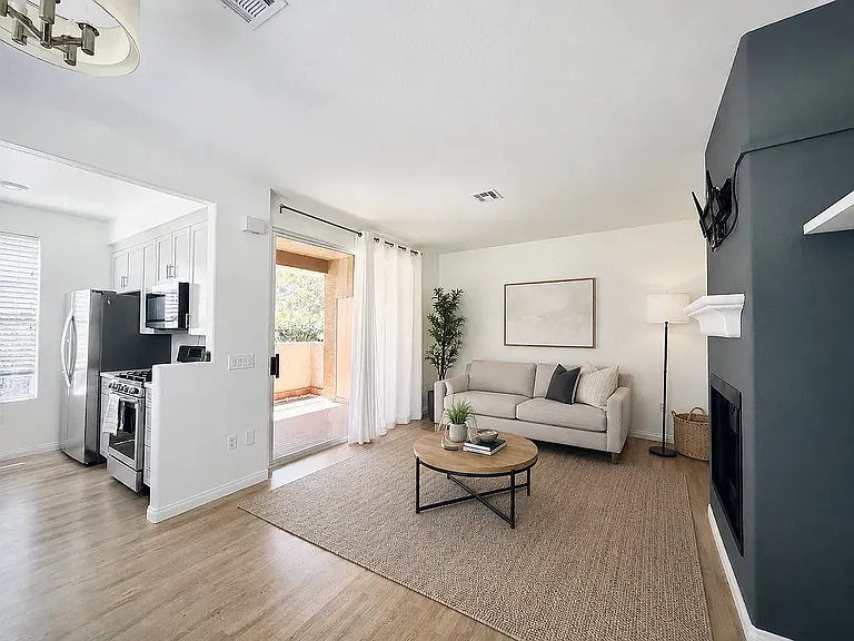 Living Room- Virtually staged