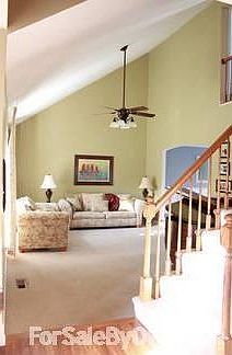 Front Living Room
						:
						Bump-out window, cathedrel ceiling and fan