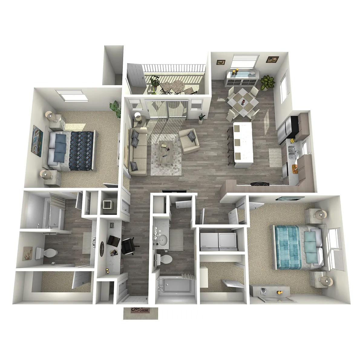 Floor plan E