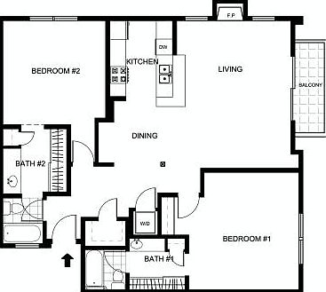 2nd image of 1866 Greenfield Ave APT 206