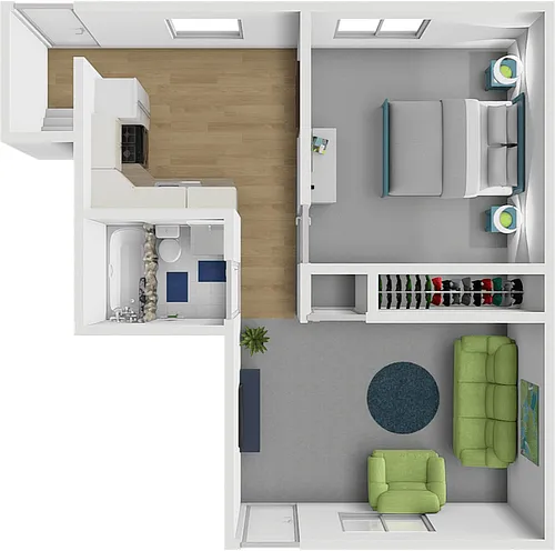 Floor plan Veranda