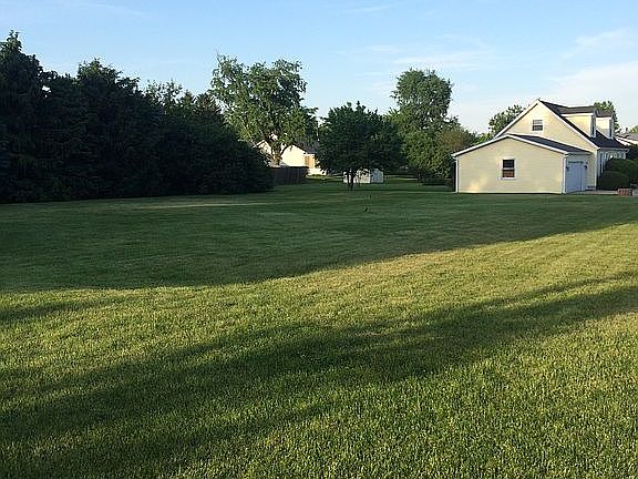 Looking east from middle