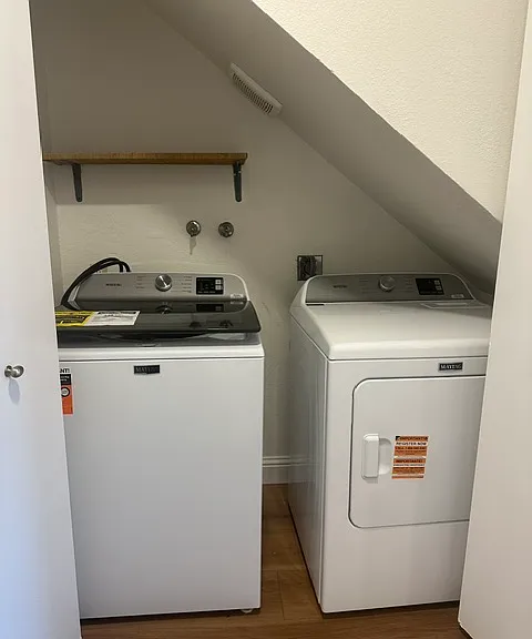 Brand new washer and dryer