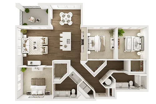 Floor plan C1