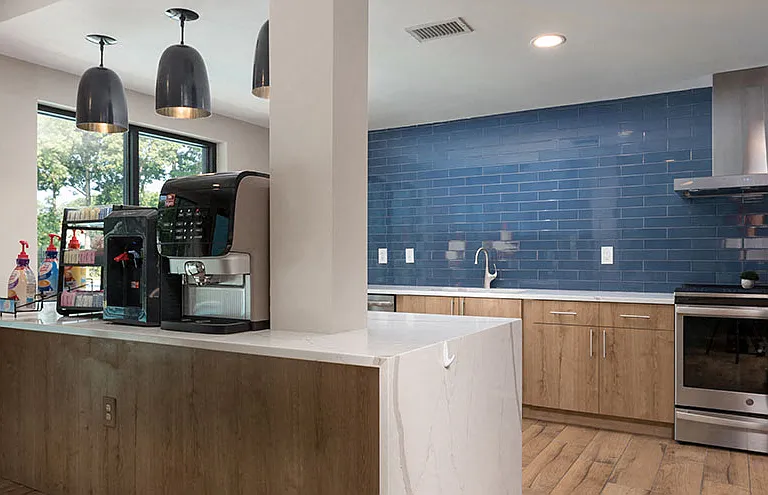 Coffee Bar and Clubhouse Kitchen