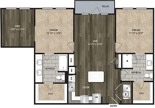 Floor plan B2B