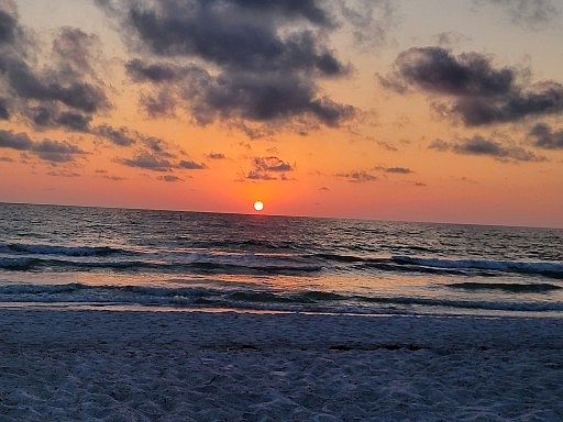 Beach sunset !