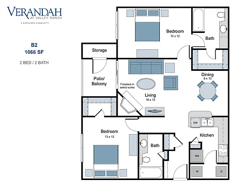 Floor plan B2