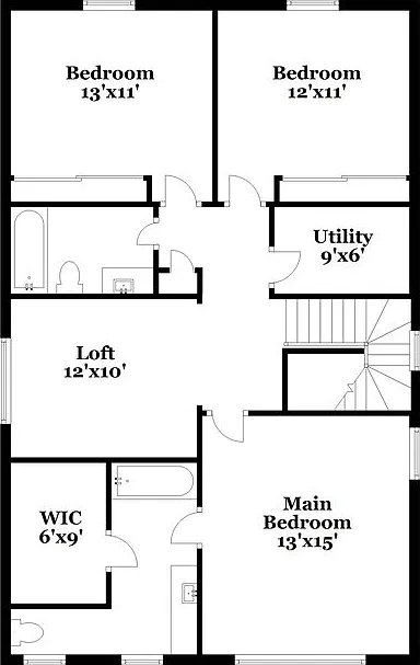 3 bed, 2.5 bath, 1952 sqft, $1,870 — Photo 2