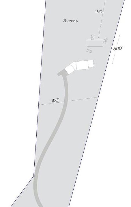 Wooded Lot dry 3 acres 