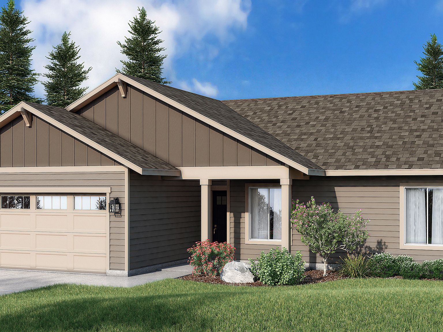 The Douglas Build On Your Land Plan, Eastern Idaho Build On Your