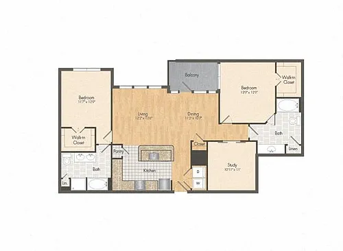Floor plan B6