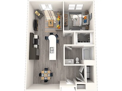 Floor plan Ariva A5- Sand - Premium