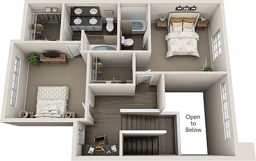 Floor plan B3