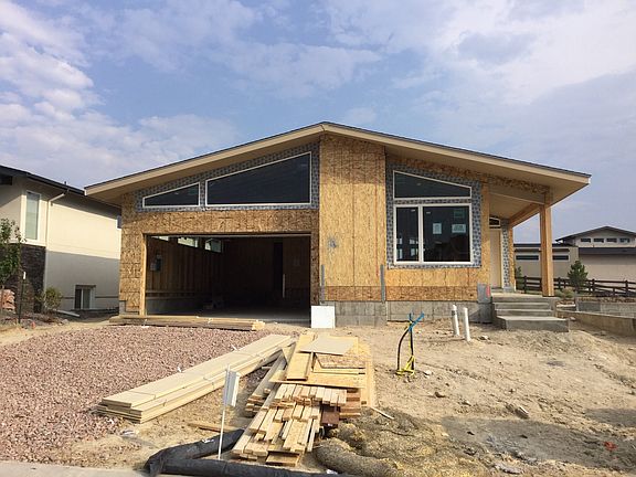 Framing almost complete for the Daphne home. Photo of home under construction