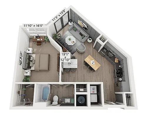 Floor plan The McMillan