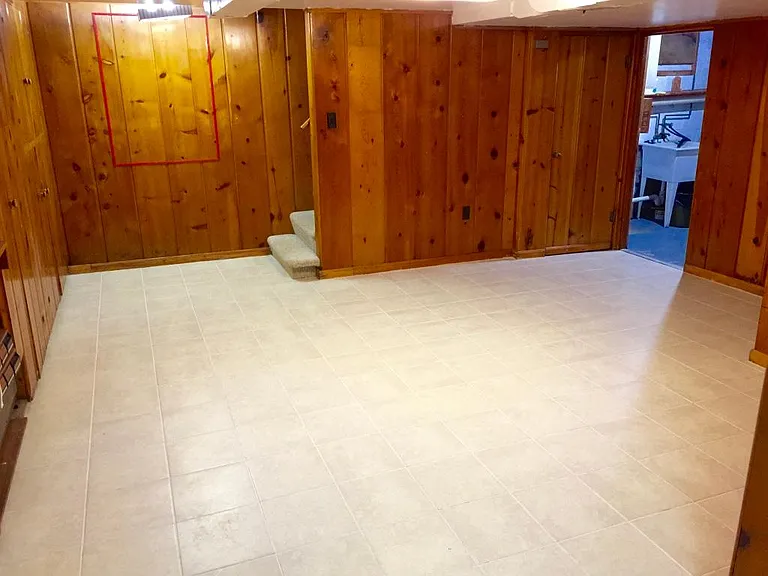Finished basement