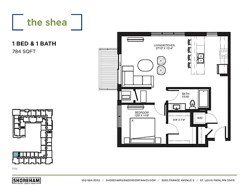 Floor plan The Shea