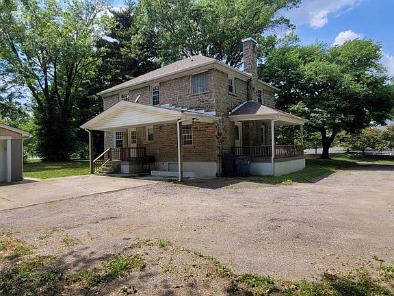 Back Yard And Garage