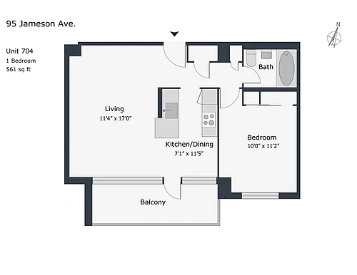 Floor plan 50022A-604